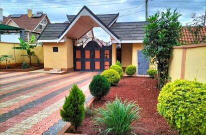 Modern 4 Bedroom HOUSE FOR SALE In TATU city, Kiambu.