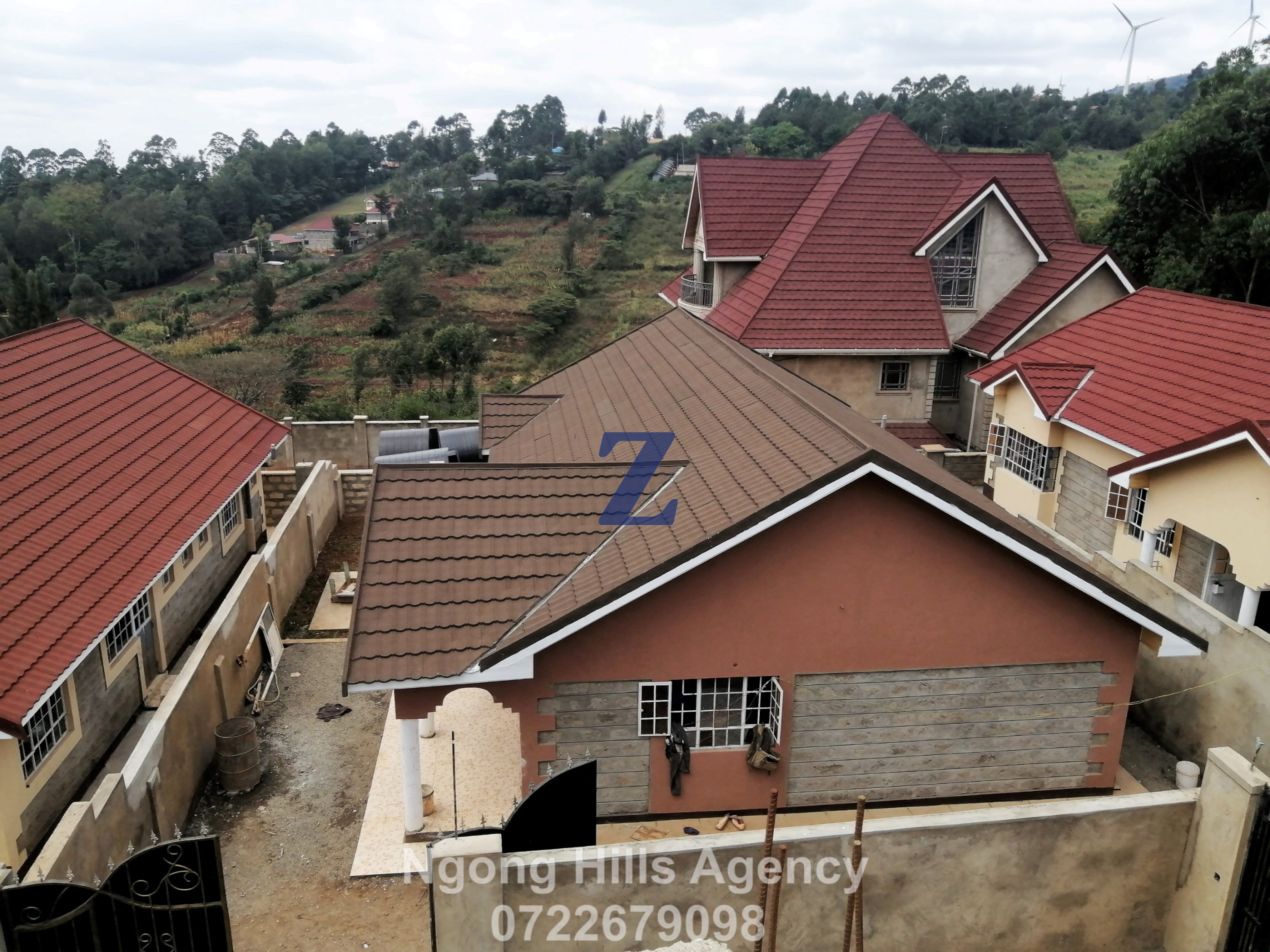 Lovely three bedrooms bungalow on sale in Kibiko Ngong.