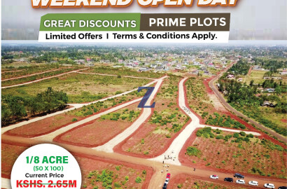 Fully serviced plots in Ruiru murera